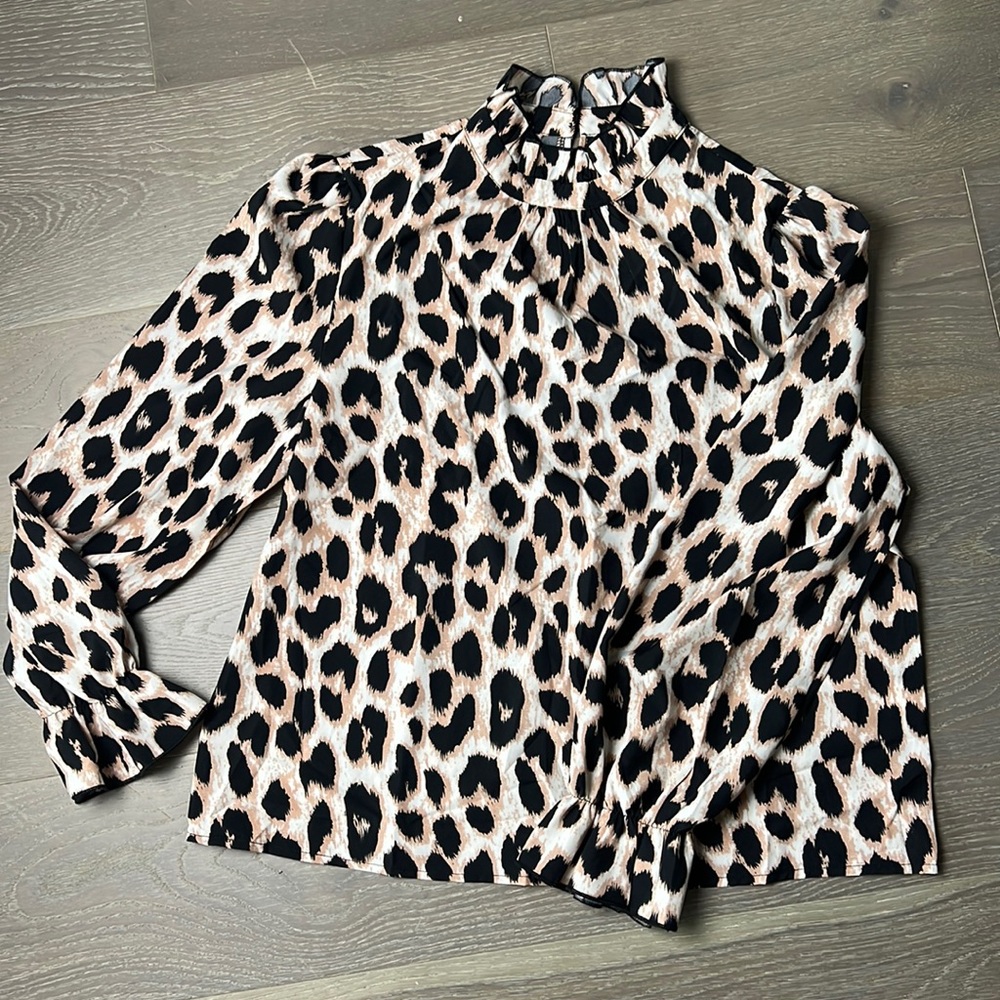 Leopard Print Top